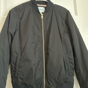 Old Navy Black Bomber Jacket
